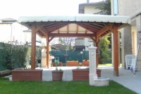 gazebo in legno