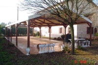 gazebo struttura in legno