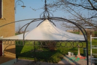 gazebo ferro battuto