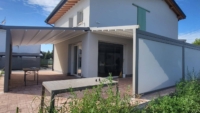 Pergole in alluminio con luci led installate a Medolla