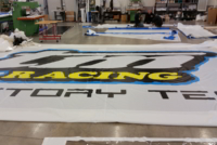 Produzione teli per tende motorsport