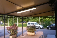 copertura in pvc per gazebo