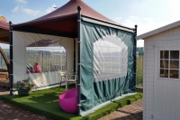 teli in pvc per gazebo