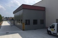 Teloni di grandi dimensioni per coperture industria Modena