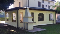 Teli in pvc per copertura gazebo, chiusura laterale