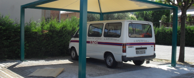 gazebo per auto